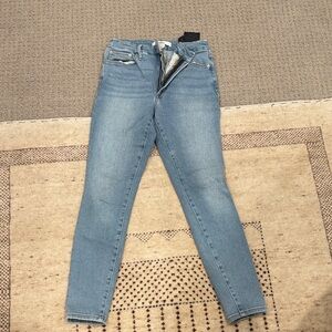 Good American Light Blue Skinny Jeans
